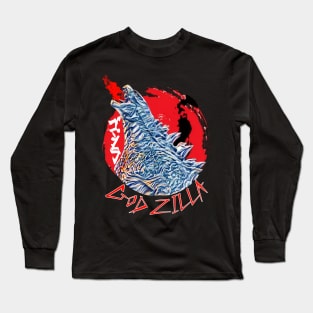 Roar the style with king of kaiju Long Sleeve T-Shirt